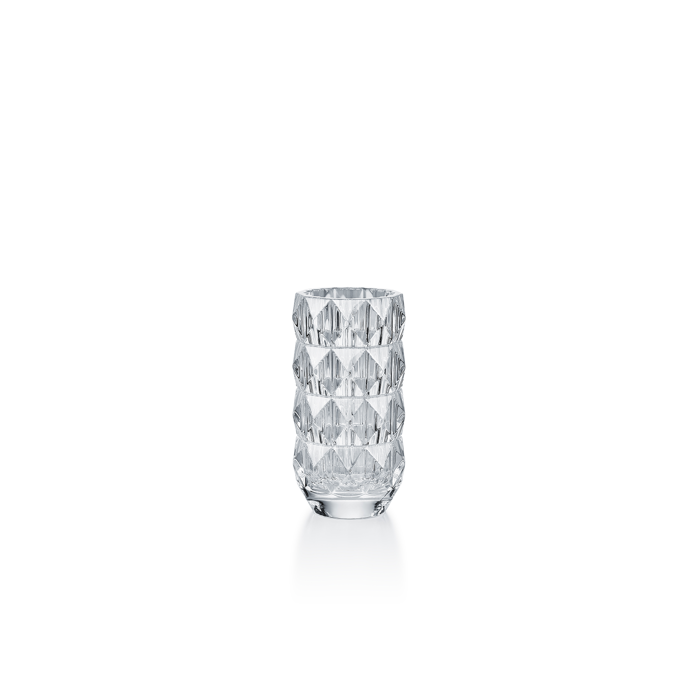 Baccarat Crystal Louxor Small Round Vase | 7.52x5.91in