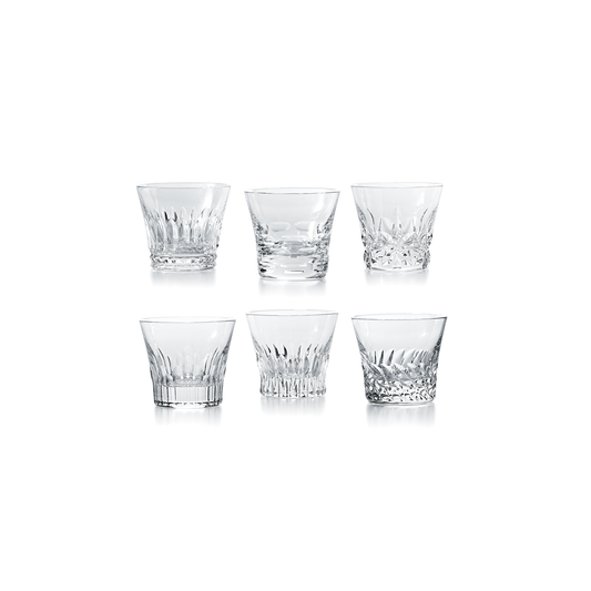 Baccarat Crystal Everyday Classic Tumbler Glass No. 2 Set of 6 | 3.35in