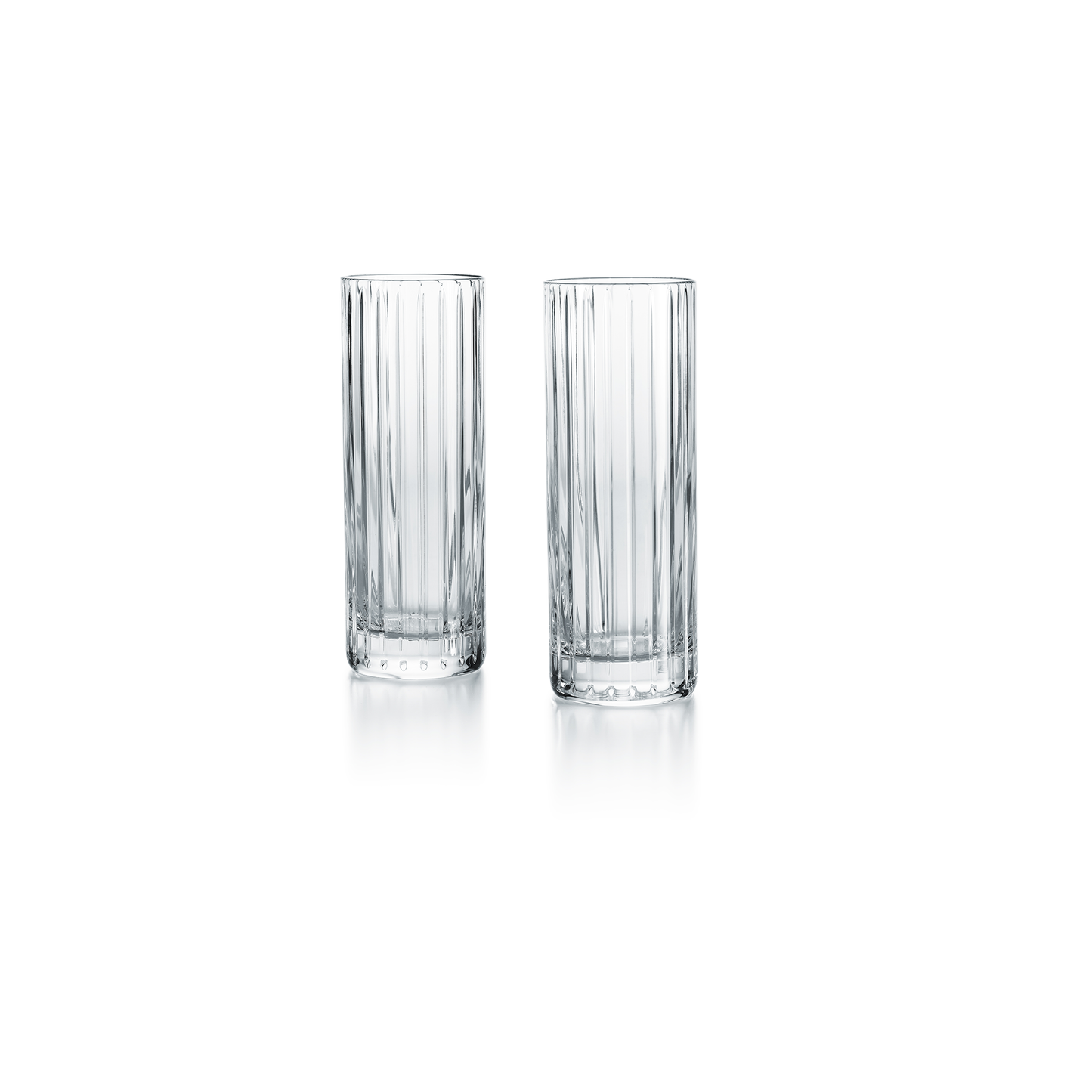 Baccarat Crystal Harmonie Collins Tumbler Glass Set of 2 | 6.69in + 12oz