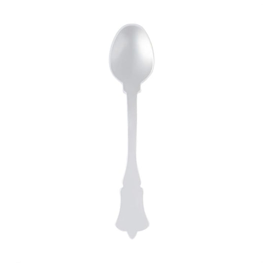 Sabre Paris Honorine Acrylic Old Fashion Teaspoon |6in White