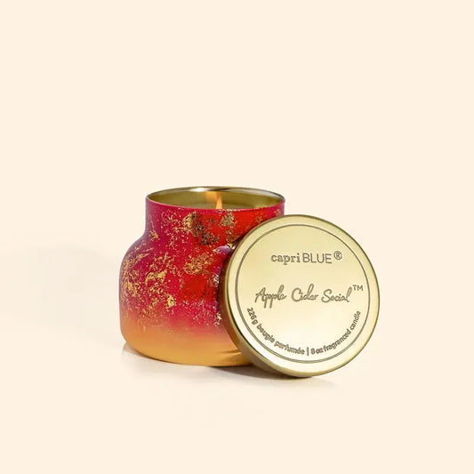 Apple Cider Social Glimmer Petite Jar Candle | 8oz