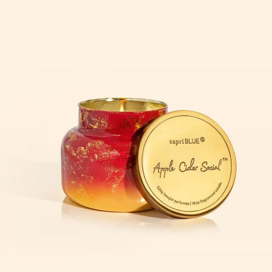 Apple Cider Social Glimmer Jar Candle | 19oz