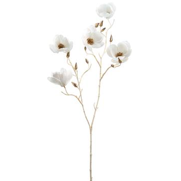 Magnolia Spray | White 31in