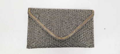 Beaded Honeycomb Clutch