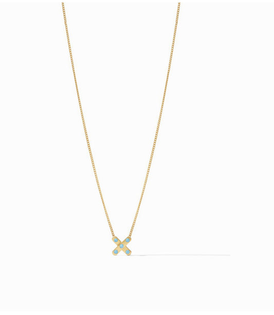 Paris X Delicate Necklace - Pacific Blue