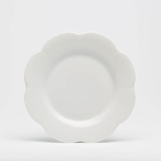 Royal Limoges Nymphea White Dessert Plate | 8.25in