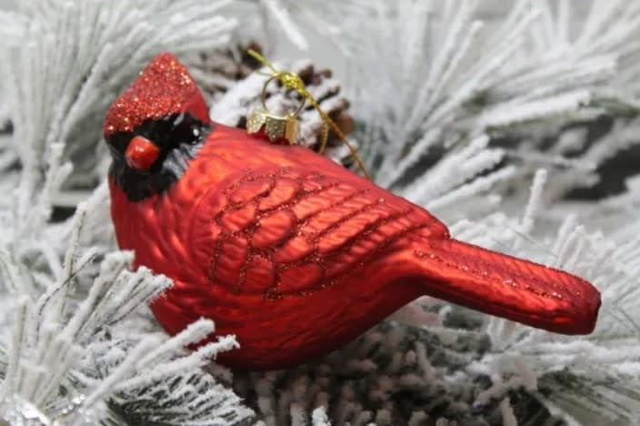 Cardinal Ornament 5.25"