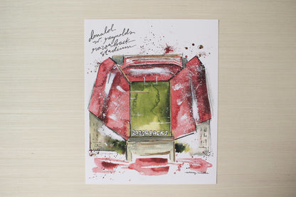 Whitney Winkler Stadium Print