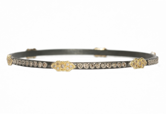 OW MN Champagne Diamond Bangle