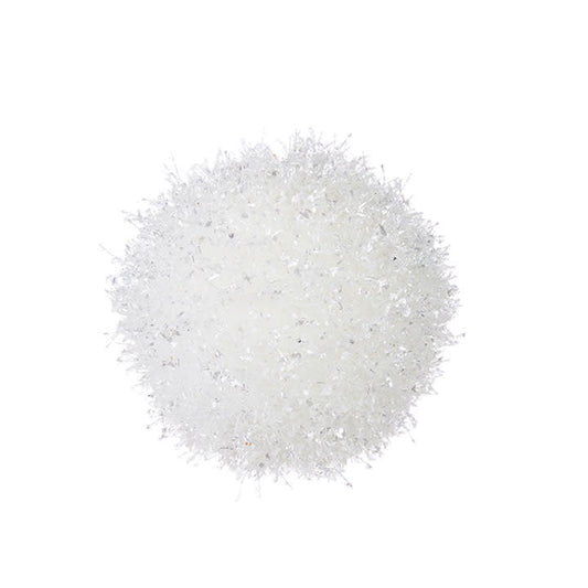 Snow Ball Ornament 6"