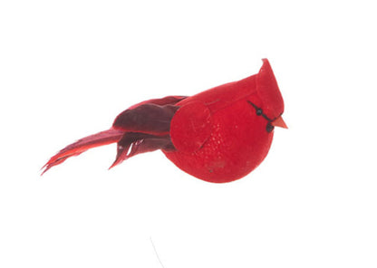 Clip-On Cardinal Ornament 4.5"