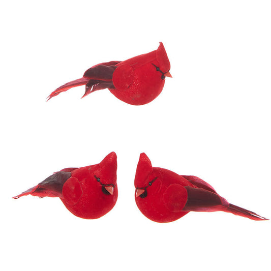 Clip-On Cardinal Ornament 4.5"