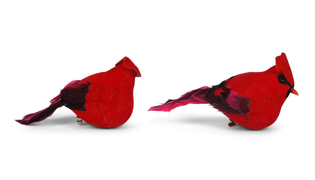 Clip-On Cardinal Ornament 5.5"