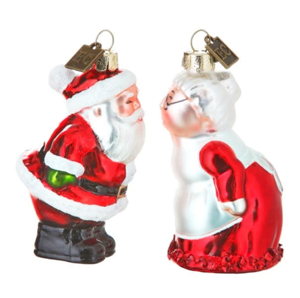 Mr. & Mrs. Claus Ornament | 3.5in