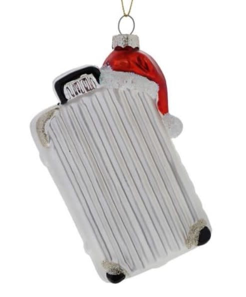 Holiday Luggage Ornament | 5.5in