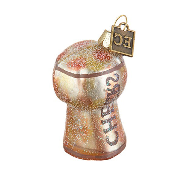 Cheers Cork Ornament | 2.25in