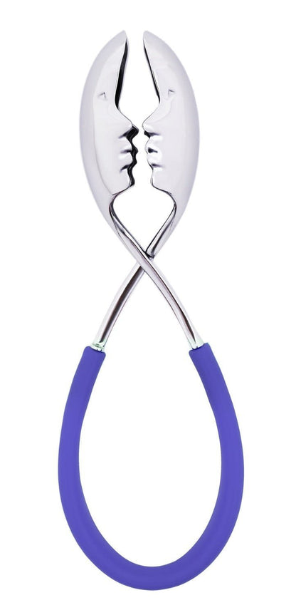 Italian Kiss Me Salad Tong | Silver