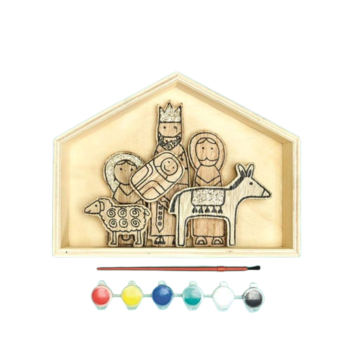 DIY 7pc Nativity Set