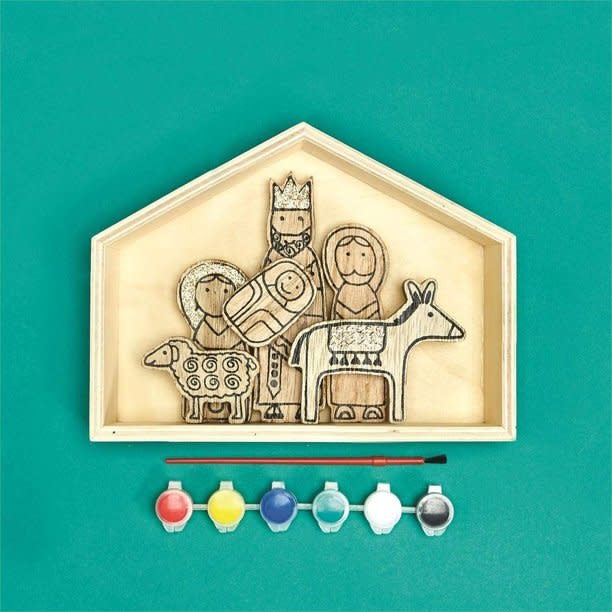 DIY 7pc Nativity Set