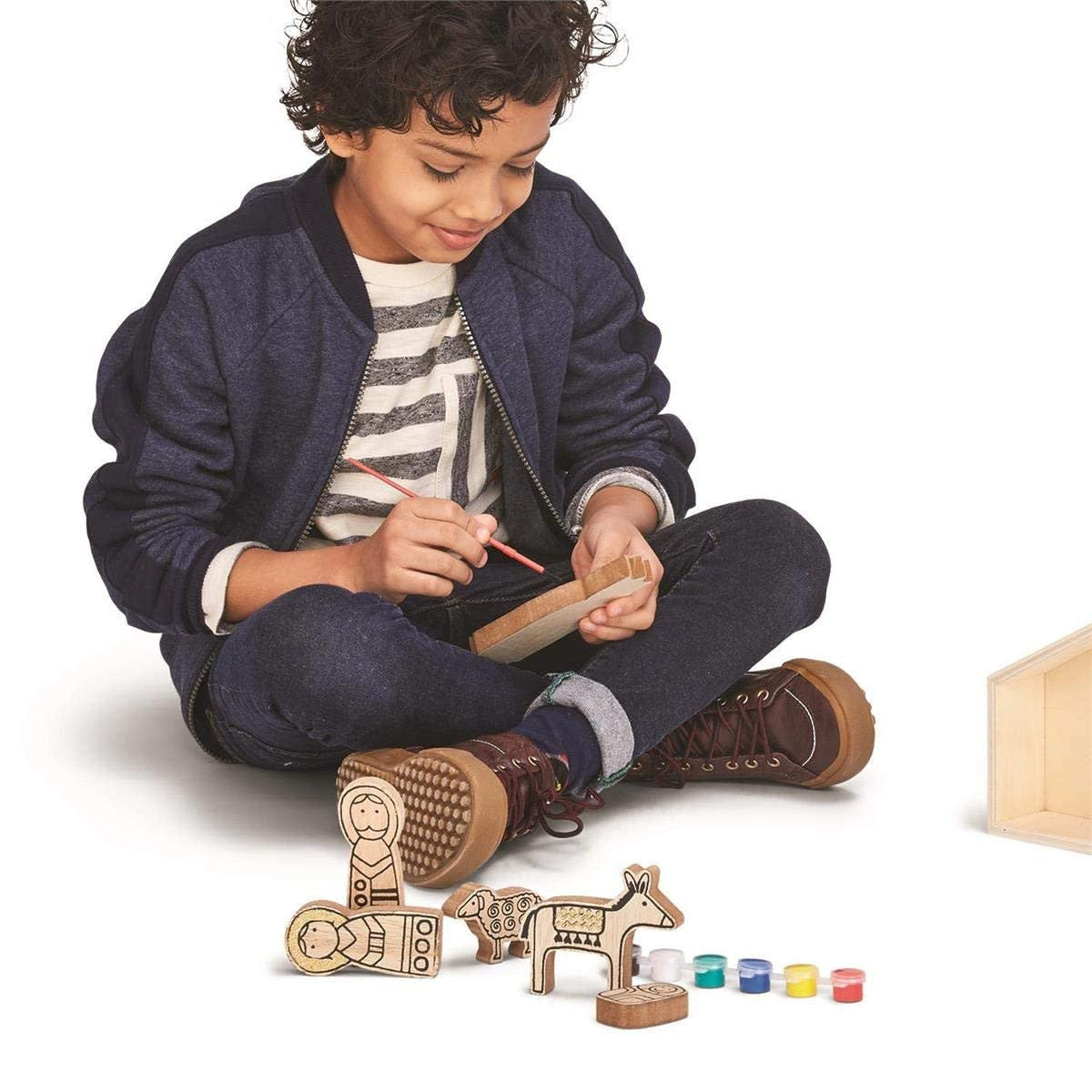 DIY 7pc Nativity Set