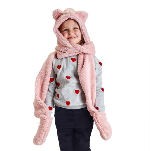 3-in-1 Plush Wrap Scarf Asst