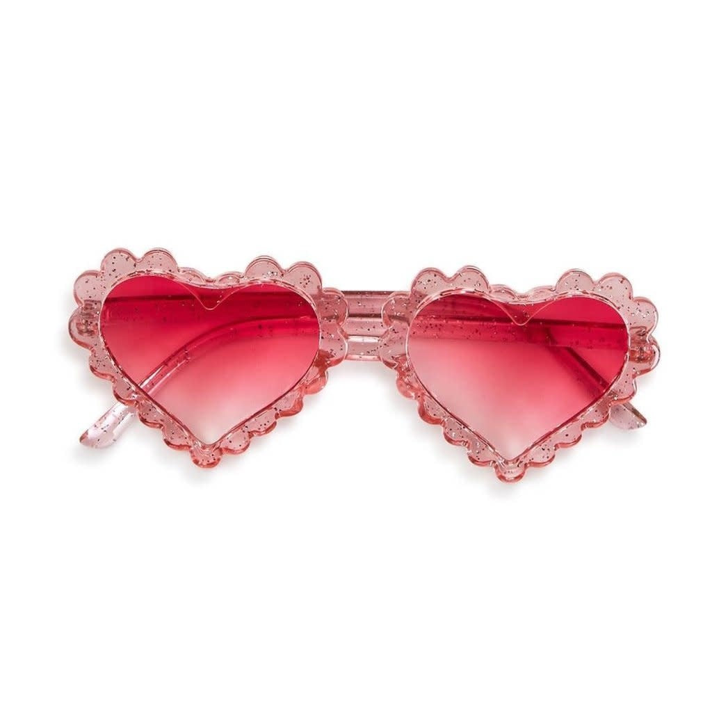 Glitter Heart Ombre Sunglasses | Assorted