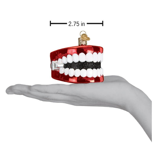 Wind Up Teeth Ornament