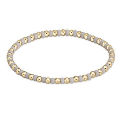 Hope Grateful Bracelet | White