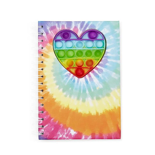 Popper Notebook Heart Rainbow