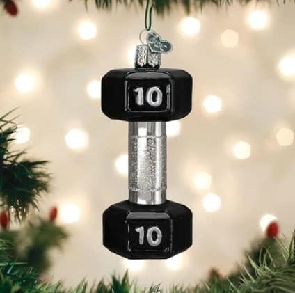 Dumbbell Ornament