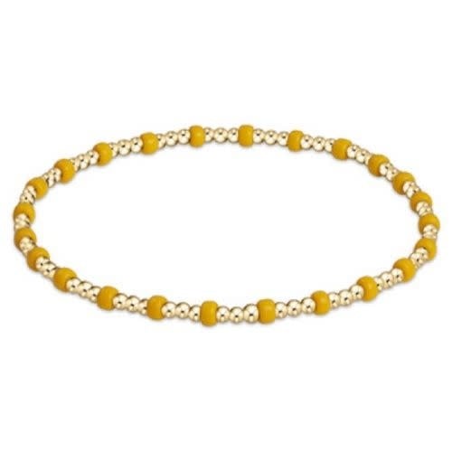 Hope Gold Sincerity Bracelet | Golden Yellow