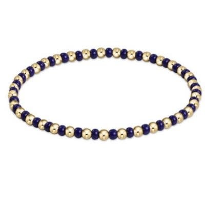 Hope Grateful Bracelet | Matte Navy