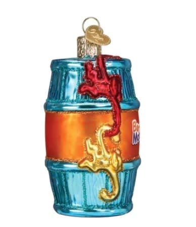 Barrel Of Monkeys Ornament