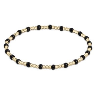 Hope Gold Sincerity Bracelet | Onyx