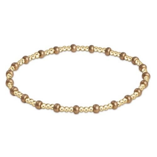 Hope Gold Sincerity Bracelet | Gold Luster
