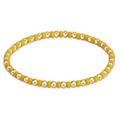 Hope Grateful Bracelet | Golden Yellow