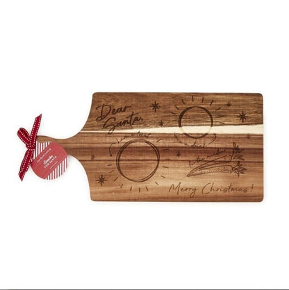 Santa Snacks Charcuterie Board