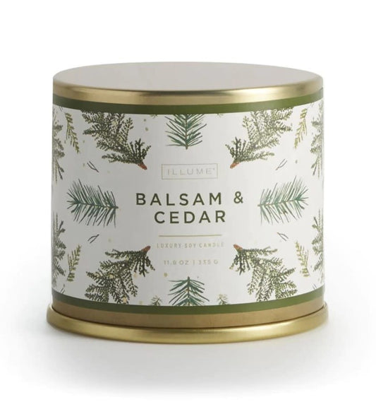 Balsam + Cedar Tin Candle | 11.8oz