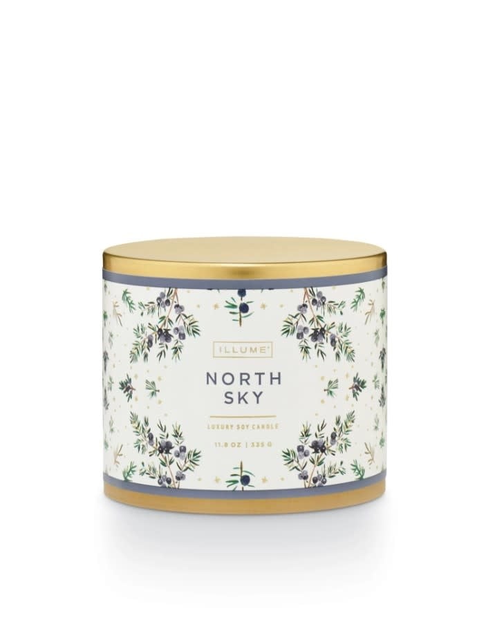 North Sky Large Tin Candle
