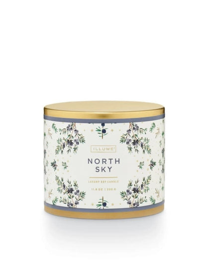 North Sky Large Tin Candle