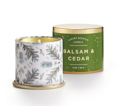 Balsam + Cedar Tin Candle | 3oz