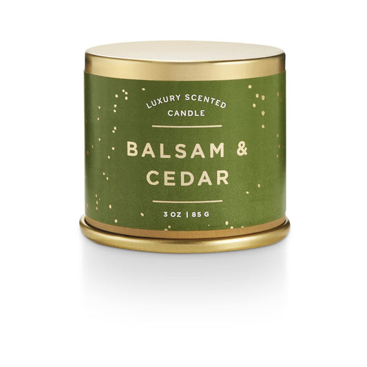 Balsam + Cedar Tin Candle | 3oz