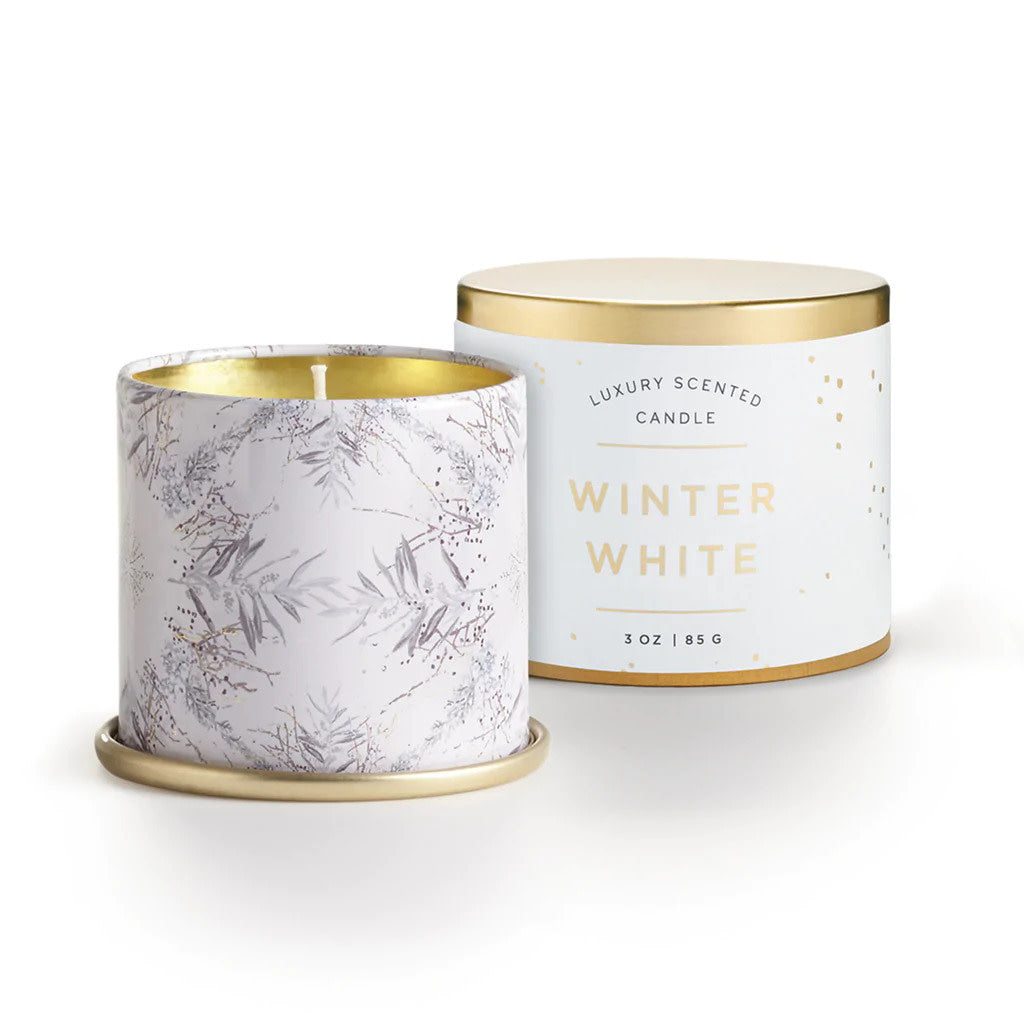Winter White Tin Candle | 3oz
