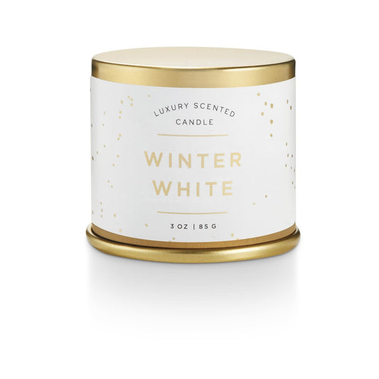 Winter White Tin Candle | 3oz