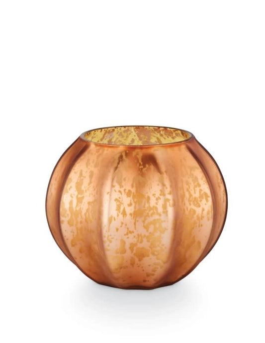 Rustic Pumpkin Mercury Glass Pumpkin Candle | 8.6oz