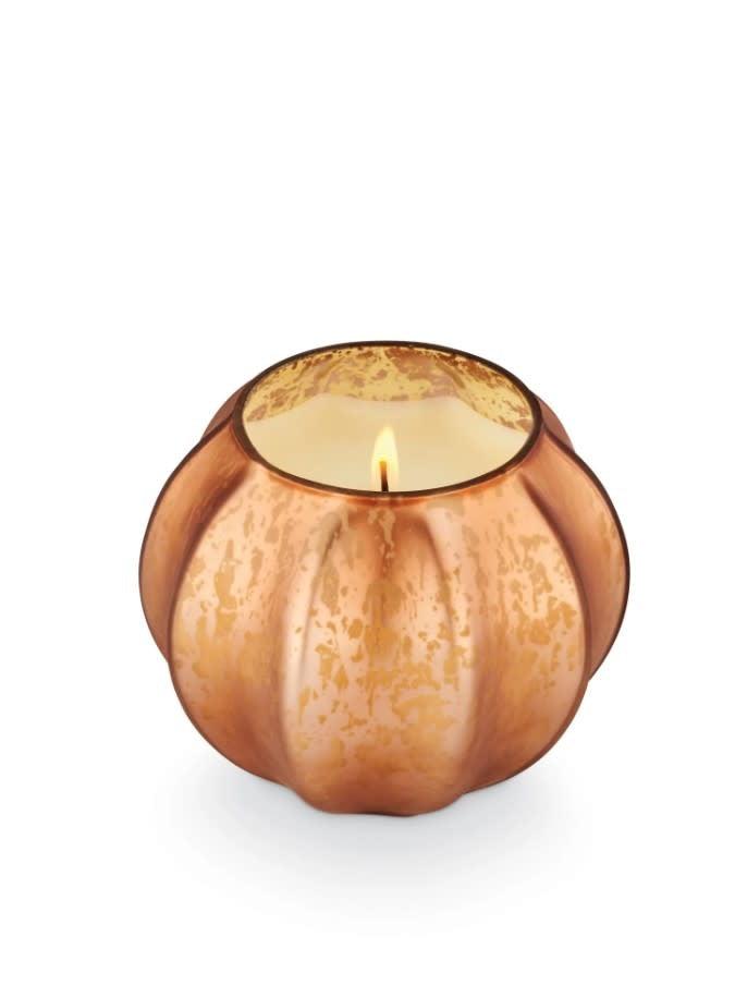 Rustic Pumpkin Mercury Glass Pumpkin Candle | 8.6oz