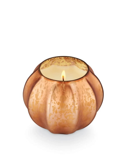 Rustic Pumpkin Mercury Glass Pumpkin Candle | 8.6oz