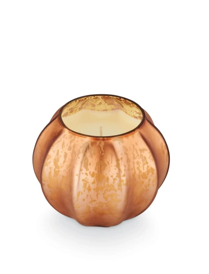 Rustic Pumpkin Mercury Glass Pumpkin Candle | 8.6oz