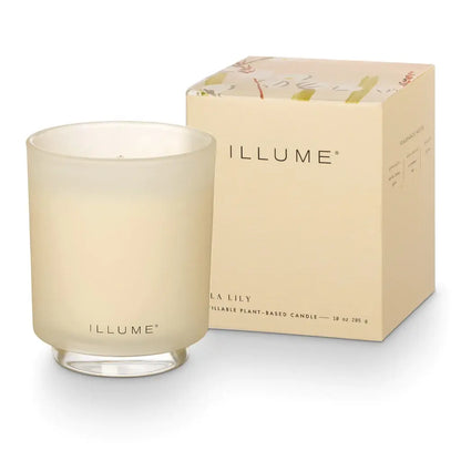Refillable Glass Candle Gift Box | Isla Lily 10oz