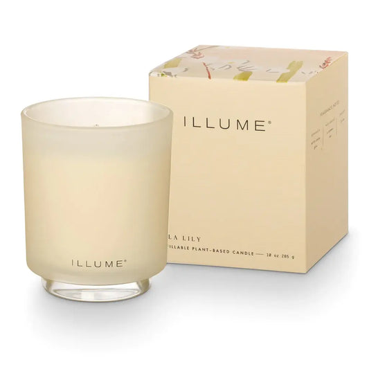 Refillable Glass Candle Gift Box | Isla Lily 10oz